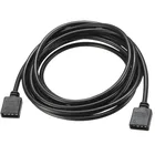 4PIN DC12V RGB Удлинительный кабель 0,3 м 1 м 2 м 3 м 5 м 10 м черный белый медный удлинитель с иглой для светодиодной ленты 2835 5050 RGB