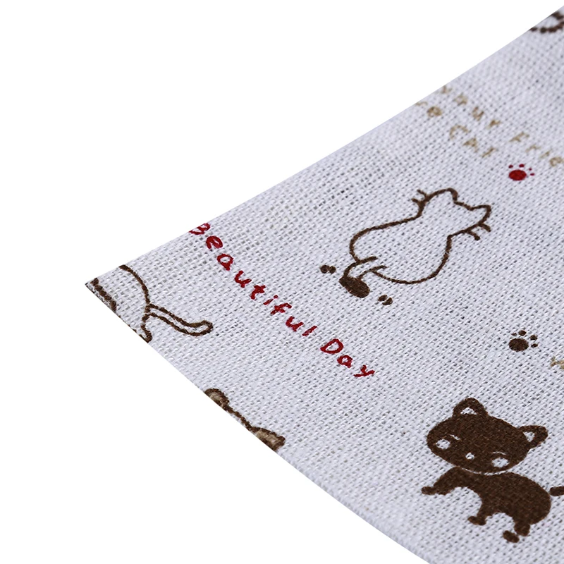 

New Simple Cotton Fabric Travel Drawstring Tote Storage Bag Organizer Bag For Underwear Toy Storage Bag 1pcs