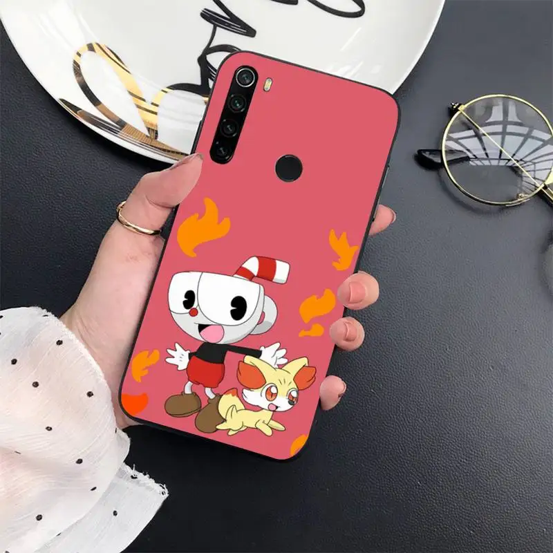 

cartoon cute Cuphead game Phone Case For Xiaomi mi 9 9t 10 redmi 9 9a 8 8a note 10 9 9s 8 8t 7 pro max funda