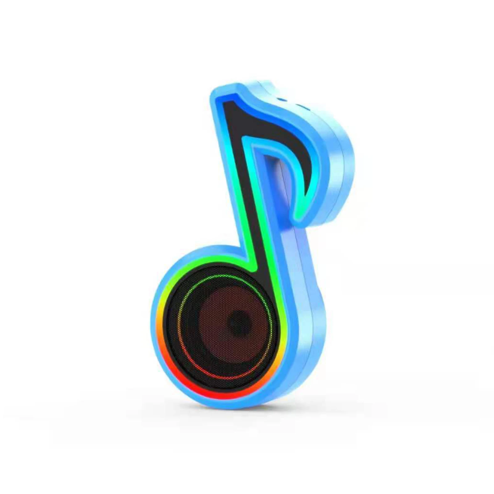 

RGB Glare Bluetooth Speaker Mini Portable Music Note Shape Speaker for Creatives Speaker Gift Computer Phone Sound Equipment