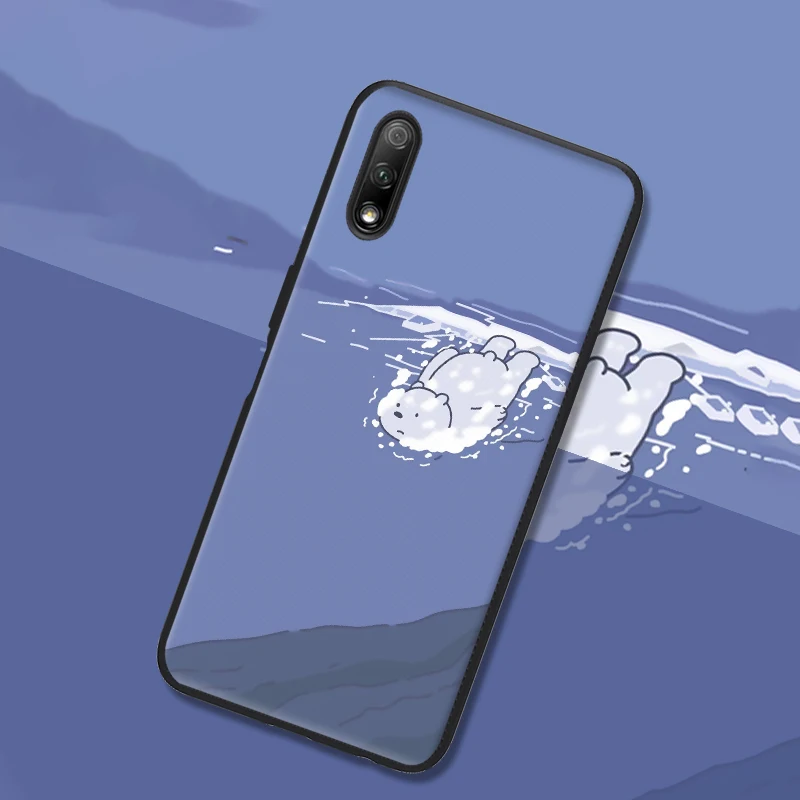 Чехол для задней панели телефона с животным принтом Huawei Honor 10 8 Pro 9 lite Мягкий