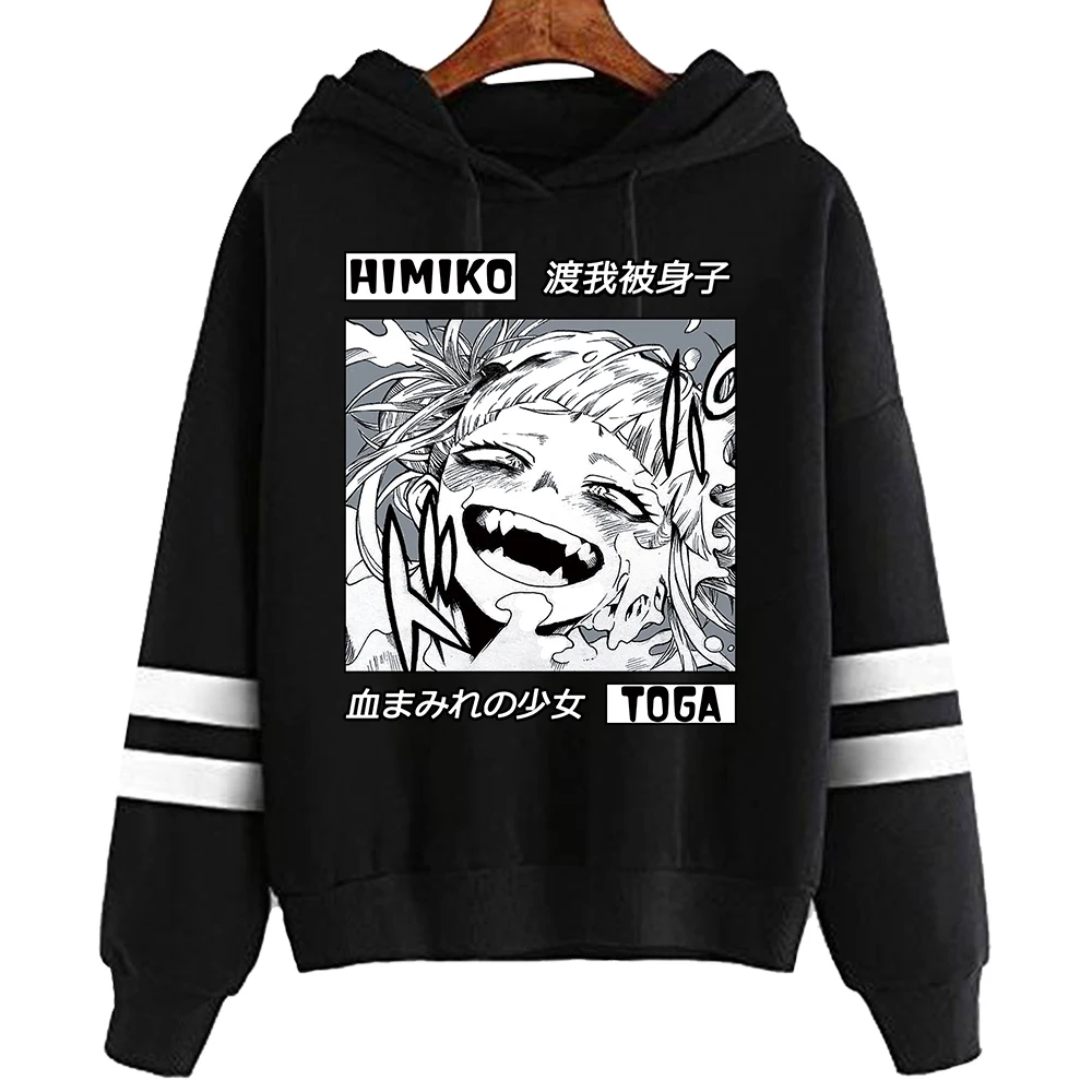 

Anime My Hero Academia Cosplay Clothes Costumes Men Hoodies Sweatshirts Hamiko Toga Clothing Tops