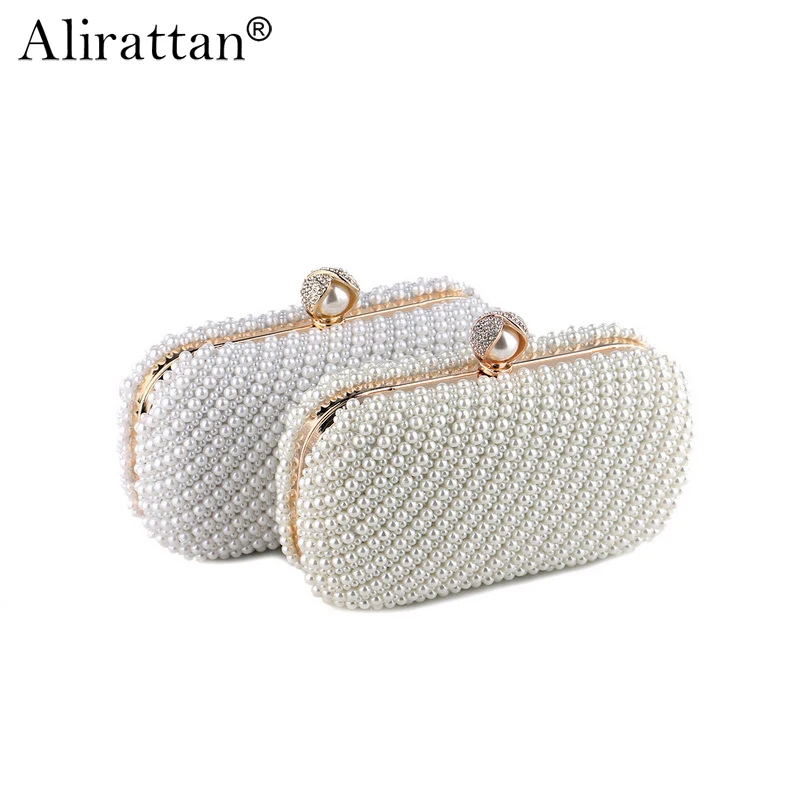 

Маленькая жемчужная кошелек вечерний клатч Сумки для женщин 2021 модные брендовые женские цепи, сумка в руку, вечерняя сумка Мобильный телефо...