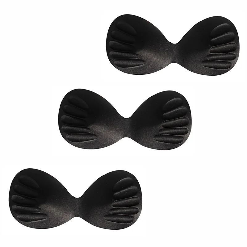 

1PCS Swimsuit Padding Inserts Sponge Chest Cup Breast Bra Bikini Insert Body-fitted Design Foam Bra Pads Chest Pad