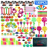 130pcsset baby toys event party supplies house decorate plastic kids puzzle toy nice gift game giveaways random color