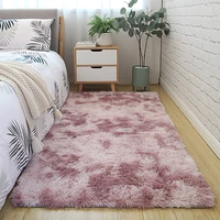 grey carpet tie dyeing plush soft carpets for living room bedroom anti slip floor mats bedroom water absorption carpet