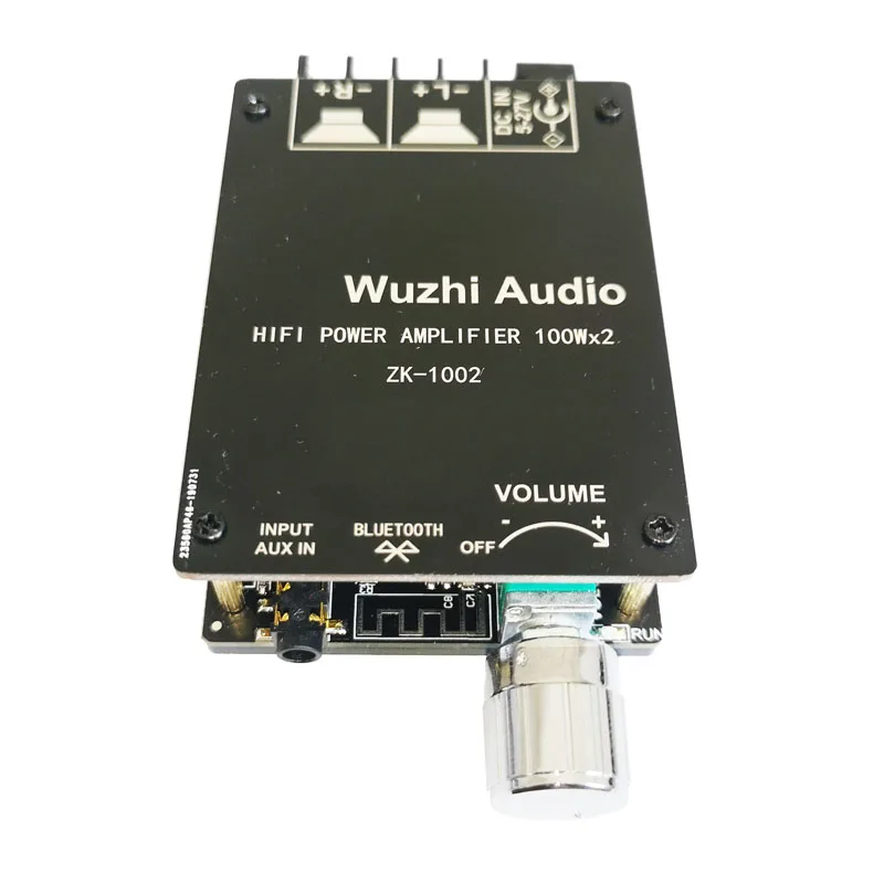 ZK-1002 Hi-Fi 100WX2 TPA3116 Bluetooth 5 0 высокого Мощность цифровой усилитель стерео аудио Плата