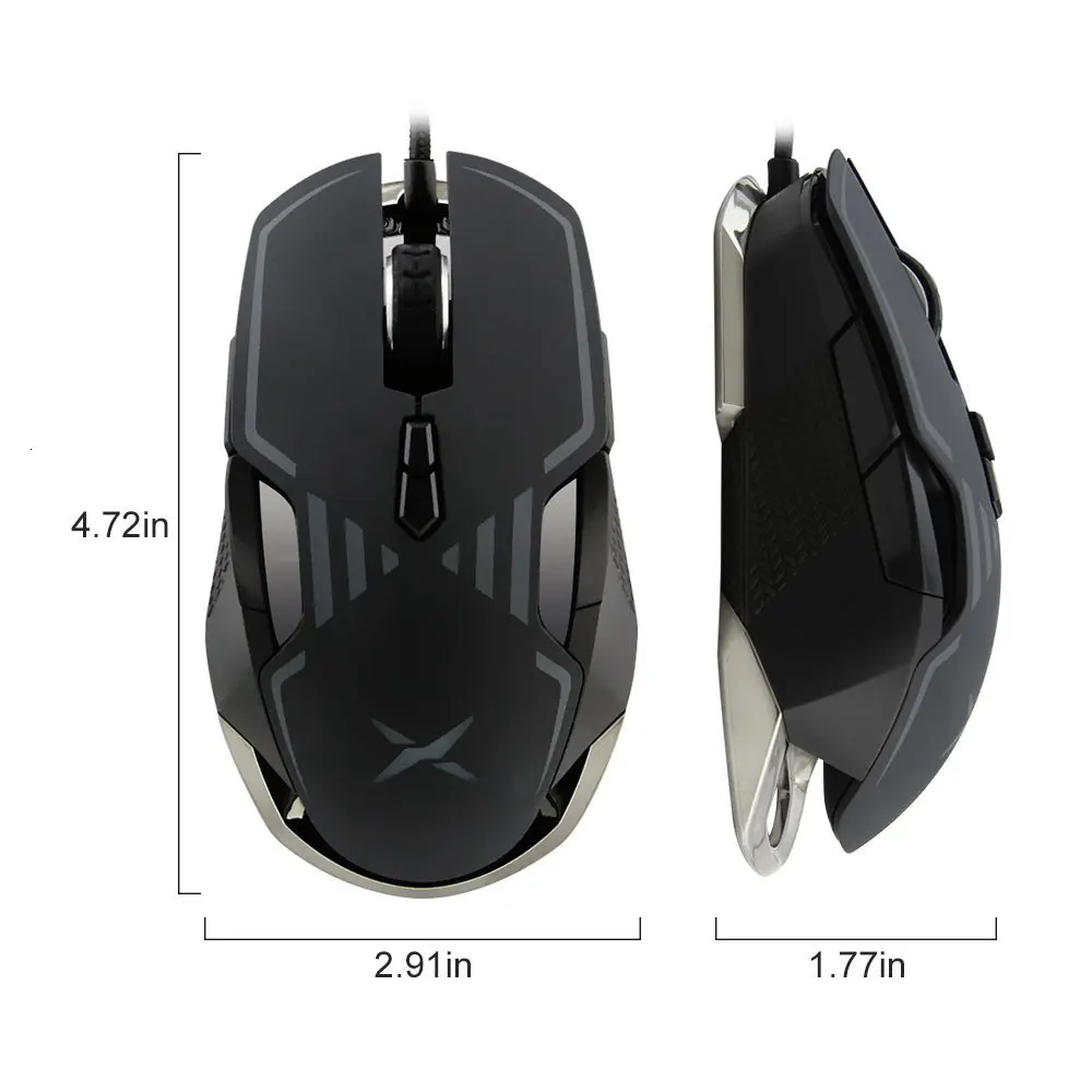 Delux M628 PMW3389 сенсорная игровая RGB компьютерная геймерская мышь 9 Кнопок эргономичная Проводная Usb оптическая ПК 3D игровая мышь 16000 dpi мыши