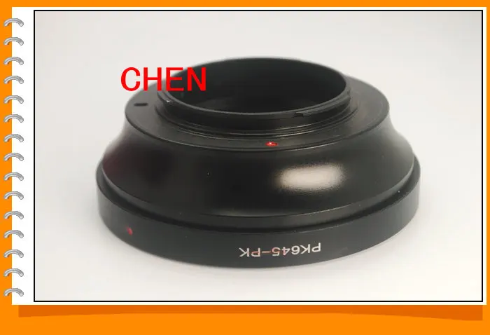 Женское кольцо-адаптер с подставкой для объектива pentax 645 pk645 к pk mount K10D K20D K200D