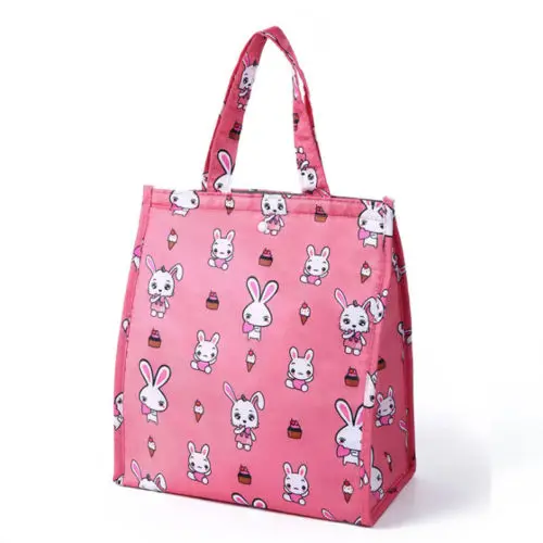 

2020 New Flamingo Portable Insulated Thermal Cooler Lunch Box Carry Tote Picnic Case Storage Bag