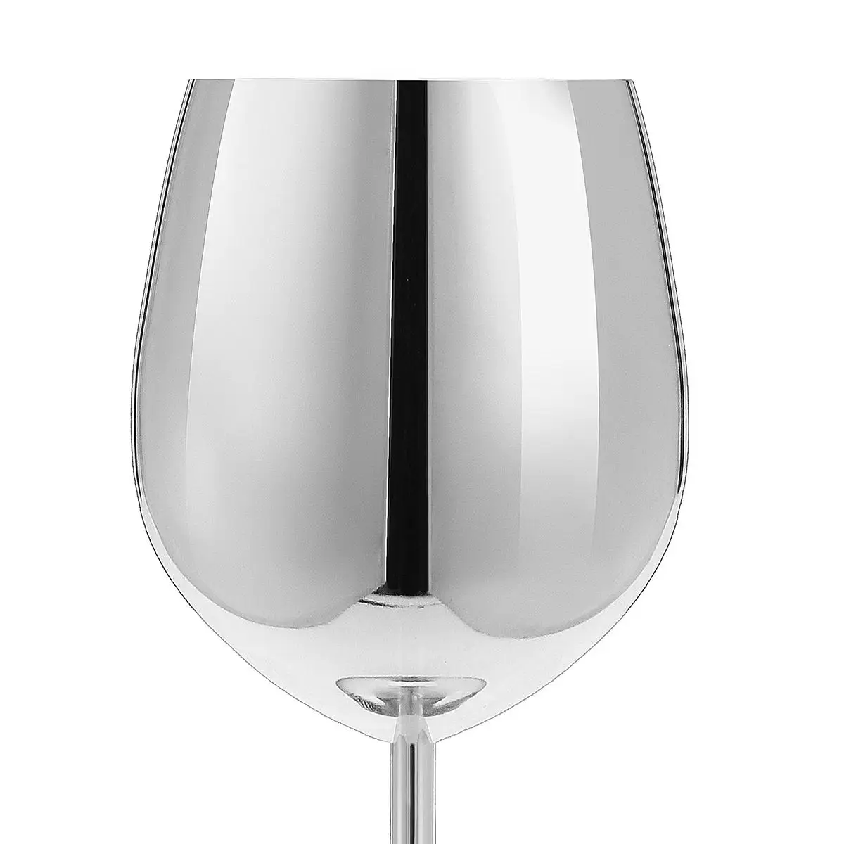 

European Shatterproof Stainless Steel Red Wine Cup Anti-broken Wine Glasses Stemware Winecup Durable Drinkware Bar Tools
