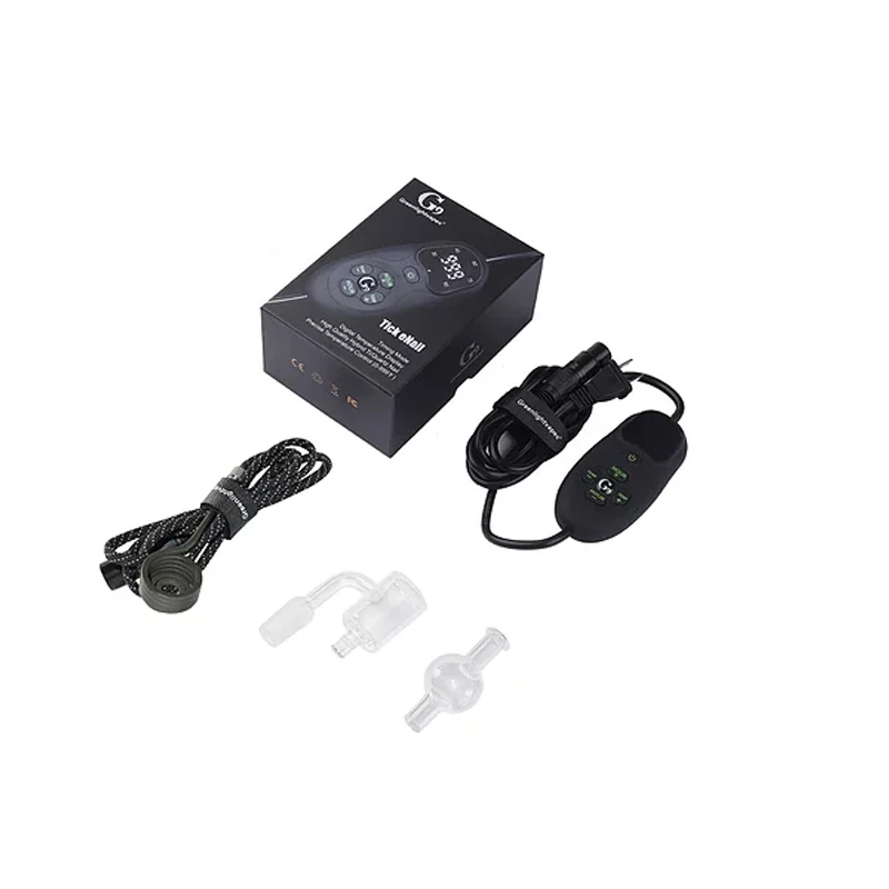 Greenlightvapes G9 Tick Enail V2 Kit с 25 мм кварцевой нагревательной катушкой Dab E Nail для восковых