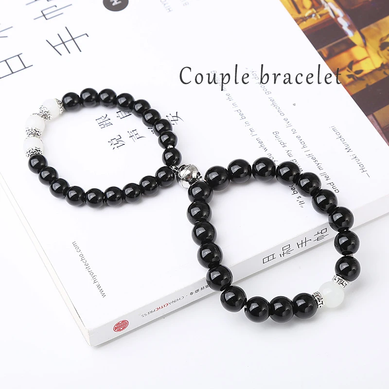 

Magnetic Buckle Couple Bracelet Hommes Femmes Ami Cadeau Charme Brin Bijoux