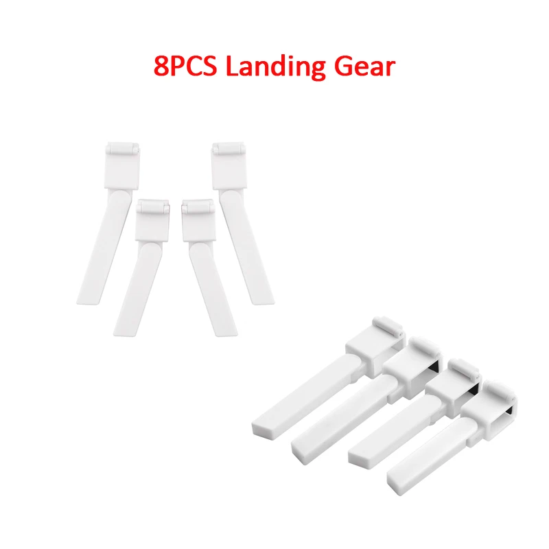 8PCS White 4 шт/8 шт шасси Расширенная увеличивающая Складная Ножка Штатив для FIMI X8 SE - Цвет: 8PCS White