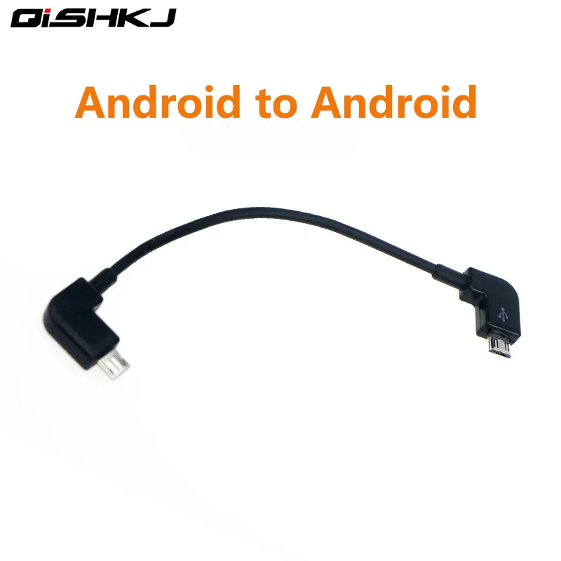 Android Карданный зарядный кабель для Lightning type C Micro-USB для Zhiyun Smooth 4 3 Q Feiyutech Vimble 2 Android samsung iPhone кабель - Цвет: Android