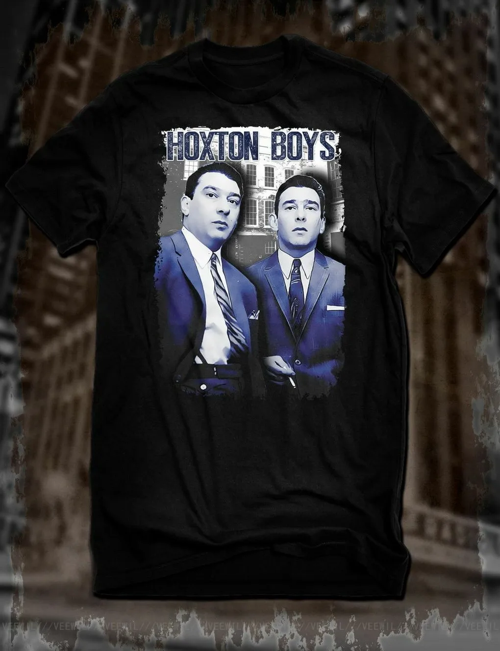 Новая Черная футболка с надписью на близнецах Legend Kray, футболка для гангстеров, футболка с принтом Ронни регги, Лондона, футболка, летняя стил...