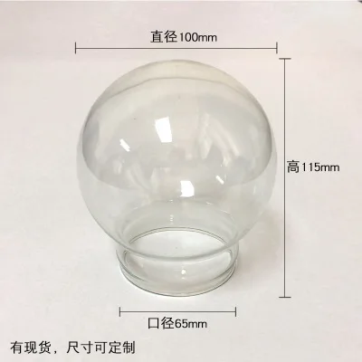 

Promotional Gift 100 mm Diameter snow dome DIY Empty glass snow globe Crystal Ball Glass Birthday Wedding Valentine's Day