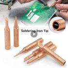 Наконечник паяльника Универсальный 936 937 938 паяльник из чистой меди 900 м набор наконечников для паяльника Электрический паяльник