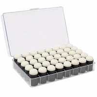 bmby 40pcs finger sponge dauber painting ink pad stamping brush craft case art tools with box office school darwing diy craft