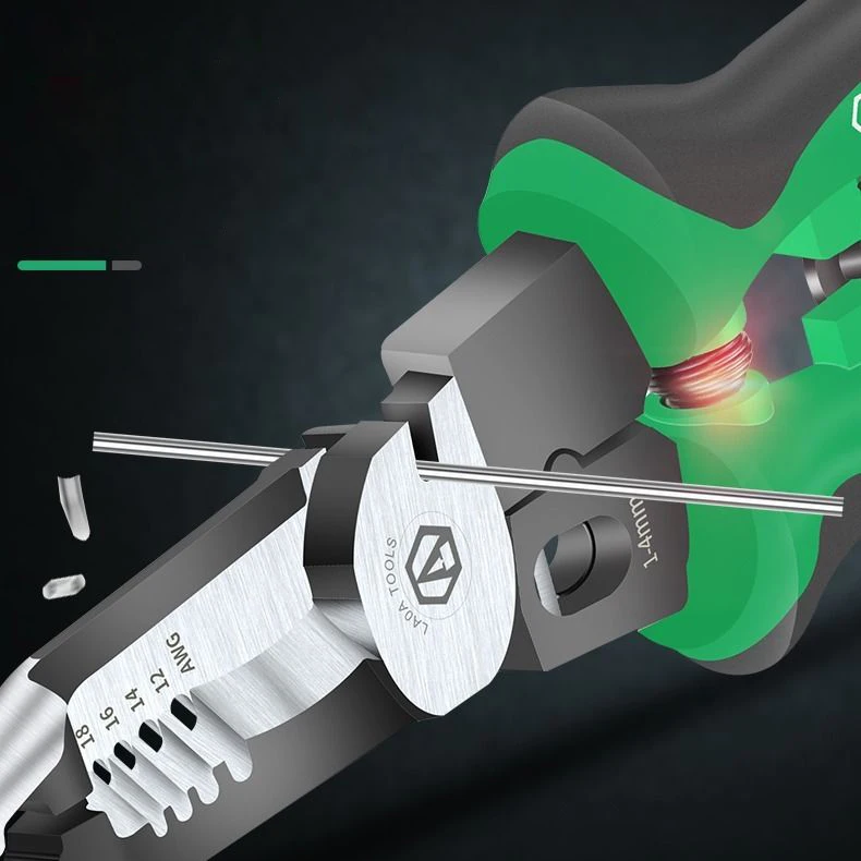 LAOA 9-дюймовые плоскогубцы с длинным носом многофункциональные для зачистки