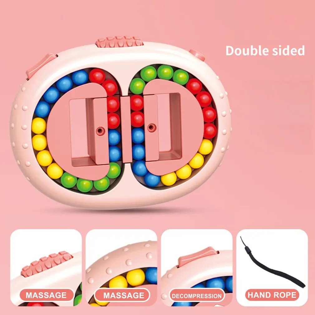 Juguetes para el desarrollo intelectual para ni&ntilde;os, juguetes educativos de descompresi&oacute;n, juguetes de disco de bola, regalo-2