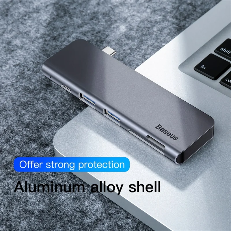 Baseus USB C HUB Type-c to Multi Ports USB 3.0 USB3.0 Type C Power Adapter USB-C HUB Splitter Dock For Macbook Pro Air USBC HAB