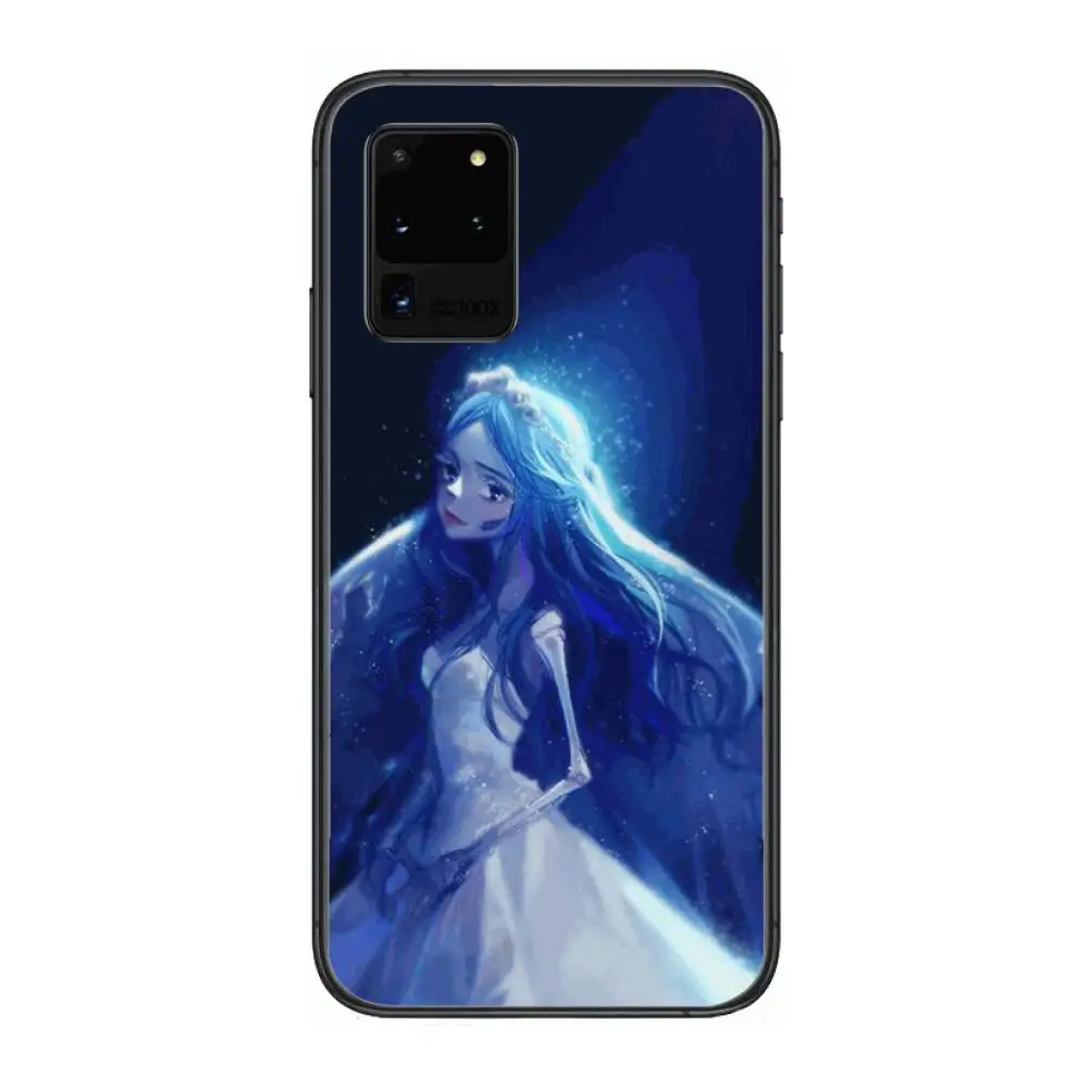 

corpse bride case Phone cover hull For SamSung Galaxy S 6 7 8 9 10 20 21 Plus Edge E note 5G Lite Ultra black soft bumper