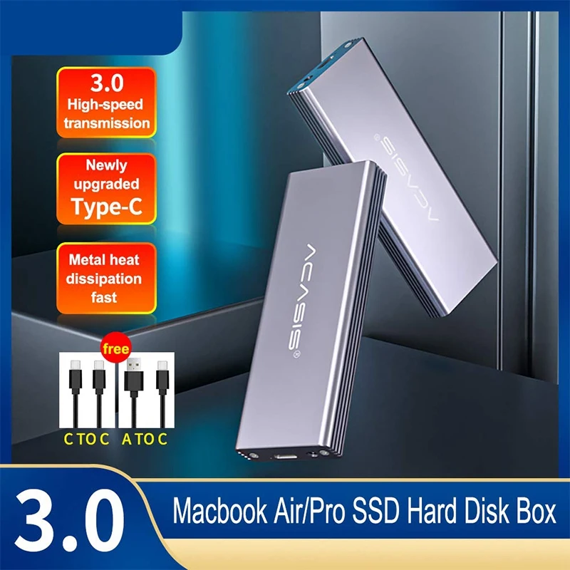 ACASIS USB3.0  NVME M.2   SSD    Apple SSD    Pro/AIR2013/14/15/16/A1465/1466/1398/1502 SSD