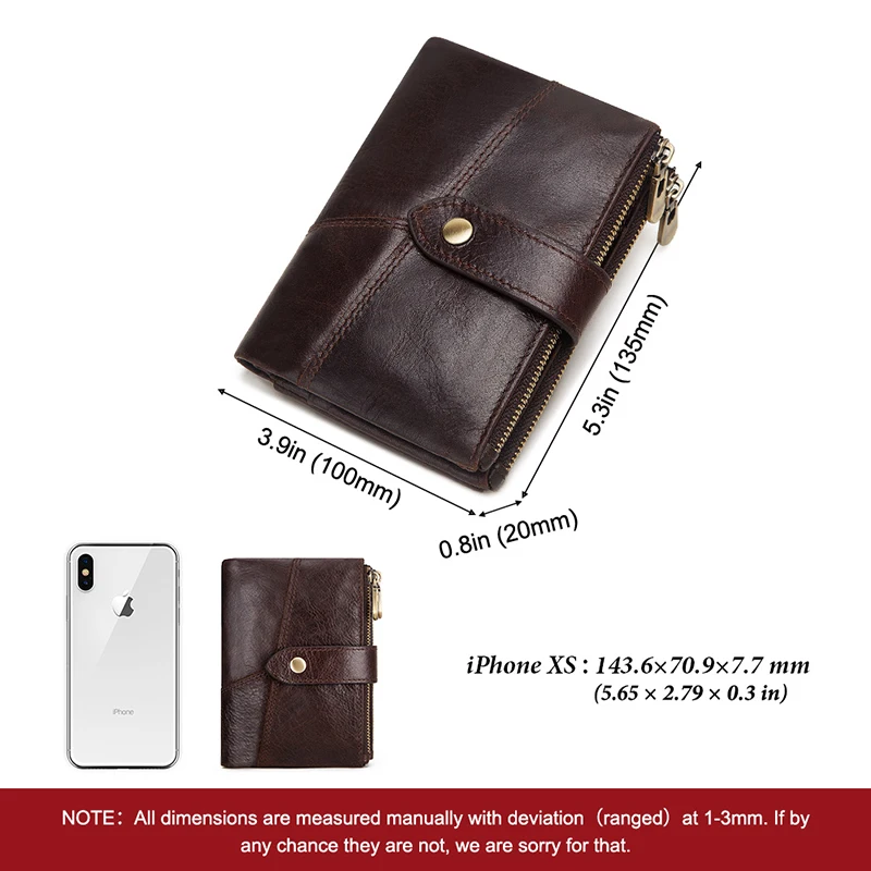 GZCZ RFID Бумажник мужские кожаные кошельки Crazy Horse кошелек Короткий Мужской мини