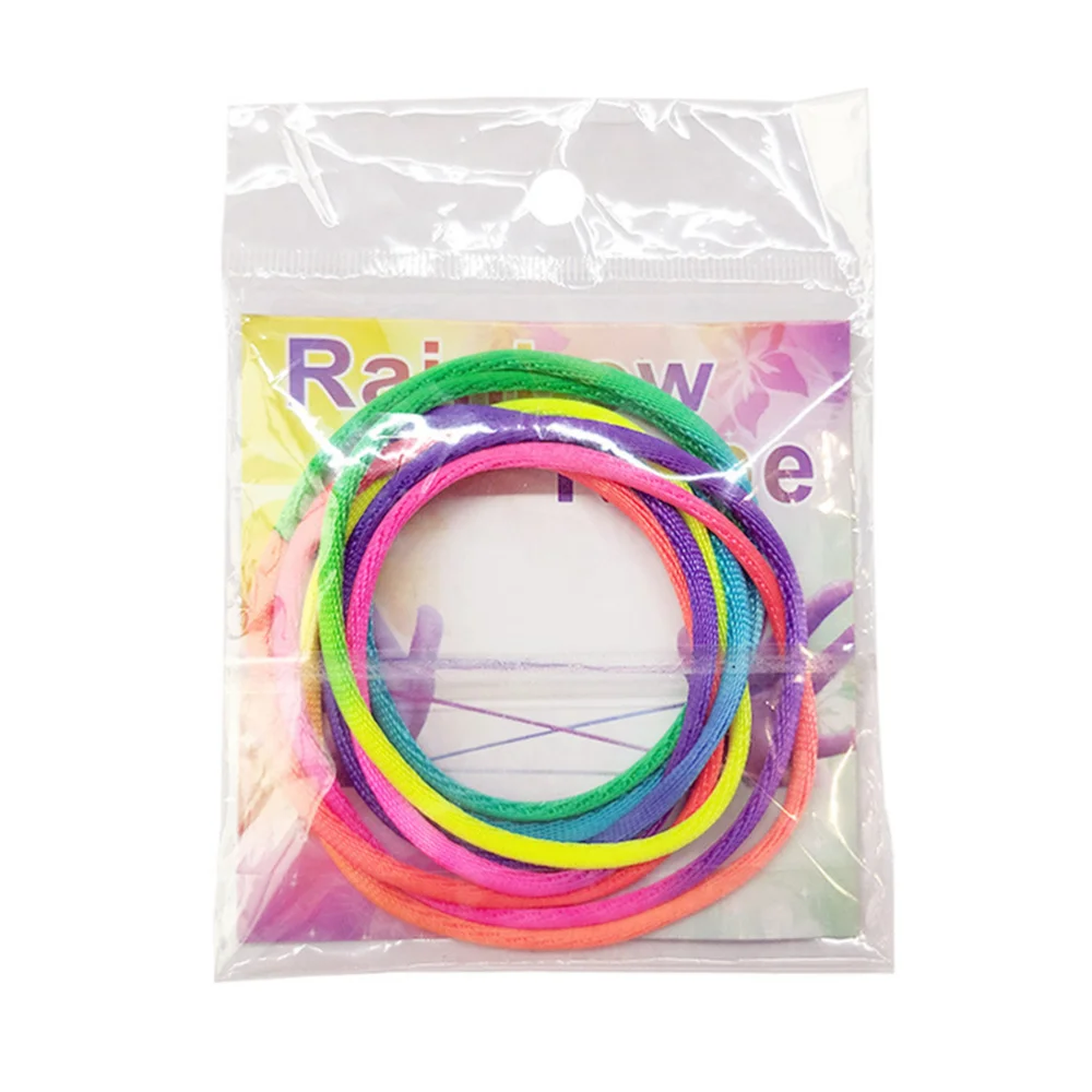 11 шт. игрушка в виде пальчиковой веревки радужная цветная Колыбель обучающая