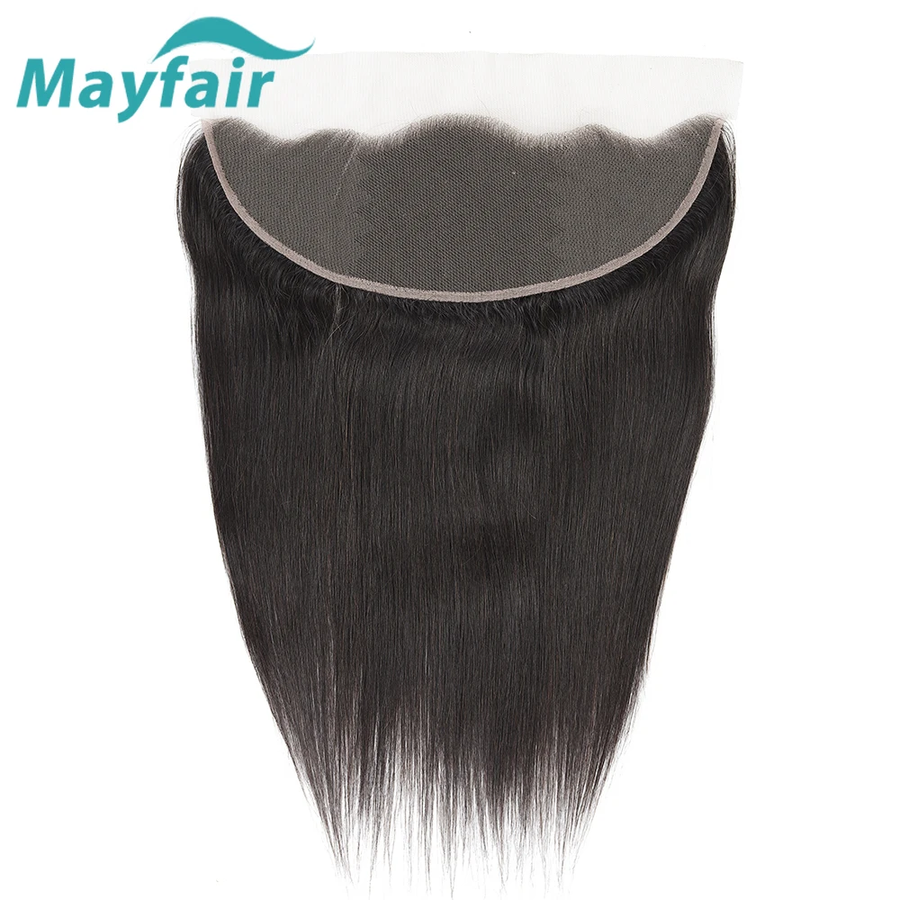 Mayfair волосы бразильские прямые человеческие кружева фронтальное Закрытие 13x4