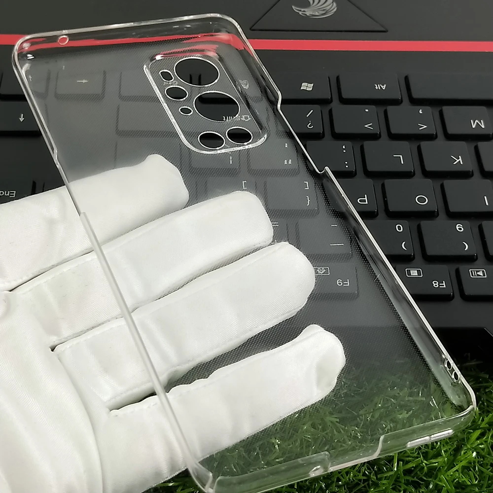 for oneplus 9 pro clear phone case back cover hard pc case protective shell free global shipping