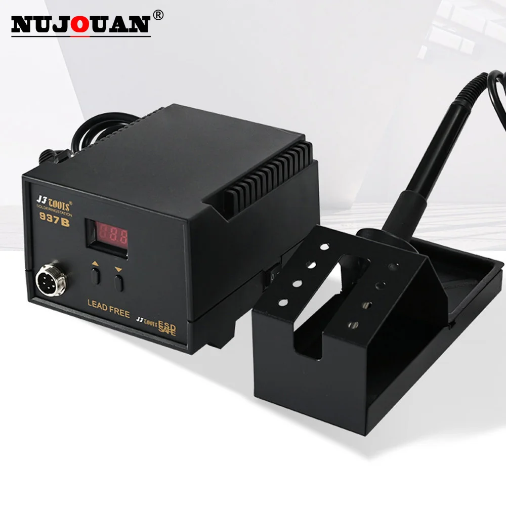 Lead-free Soldering Station Electrical Iron 90W Anti-static Soldering 8 Second Fast Heating Welding Home Appliance Repair  Tools