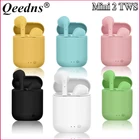 Bluetooth-наушники i7 Mini 2 TWS, 5,0 стерео, беспроводная гарнитура, спортивные водонепроницаемые наушники, шумоподавляющая гарнитура с микрофоном