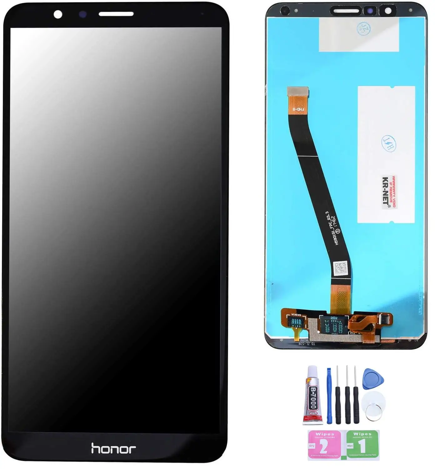 ЖК экран Huawei Honor 7X BND L21 L22 L24 5 93 дюйма для сенсорного процессора изображений Mate SE с