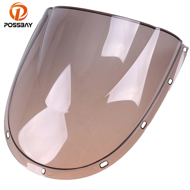 Posbay лобовое стекло мотоцикла двойной пузырь ветровое мотоцикл ветровые