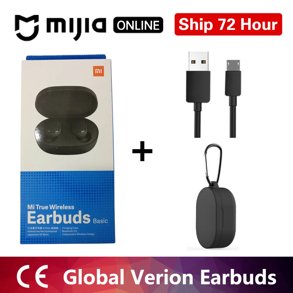 redmi leisure black Xiaomi Redmi Airdots TWS Bluetooth наушники стерео бас BT 5,0 наушники с микрофоном свободные Наушники управление AI - Цвет: redmi leisure black