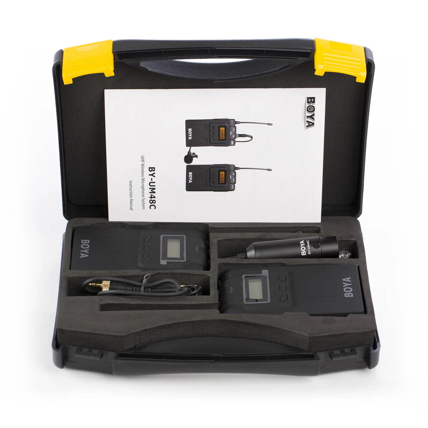 BOYA BY UM48C/WM6 UHF ультра высокой частоты 48 канала Камера Беспроводной петличный