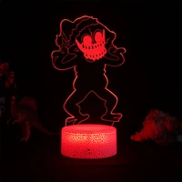friday night funkin fnf figure led night lights gaming room game led panel lights 3d lamp cute room decor gift for friends