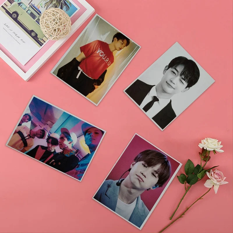 16 шт./компл. KPOP SHINee Фотокарта самодельная бумага Lomo HD вентиляторы Подарочная