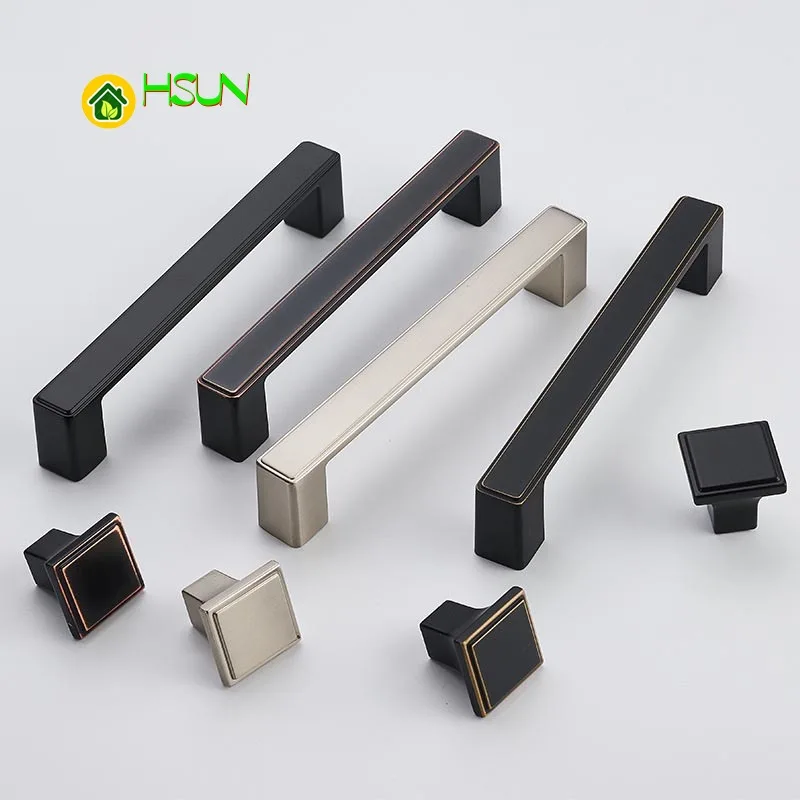 Металлическая мебель ручка ящика шкафа цинка Кухня шкаф комод дверные