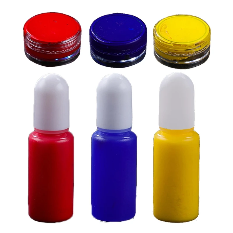 Форма для смолы сделай сам 3 цвета силиконовая форма цветной пасты краситель