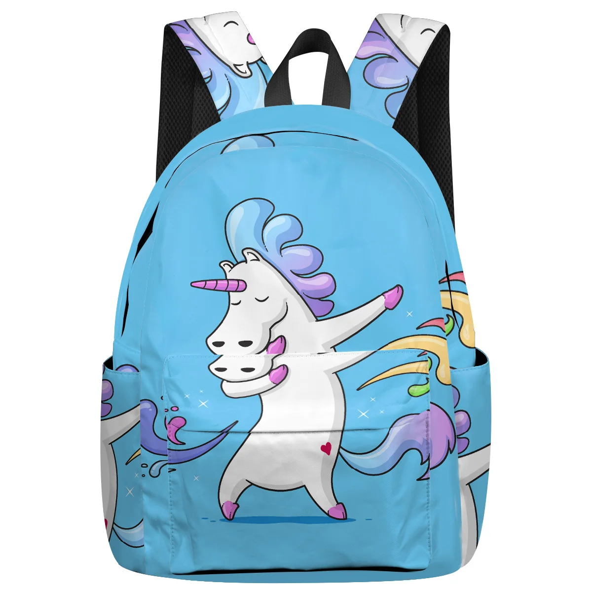 WHEREISART танцевальные рюкзаки с единорогом старшеклассник внутренний каркас