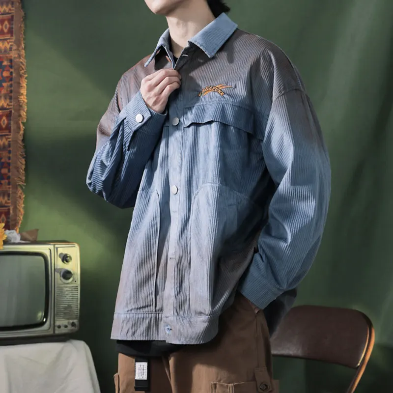 Мужская Вельветовая куртка LINDSEY SEADER Повседневная парка в стиле пэчворк 2020 |