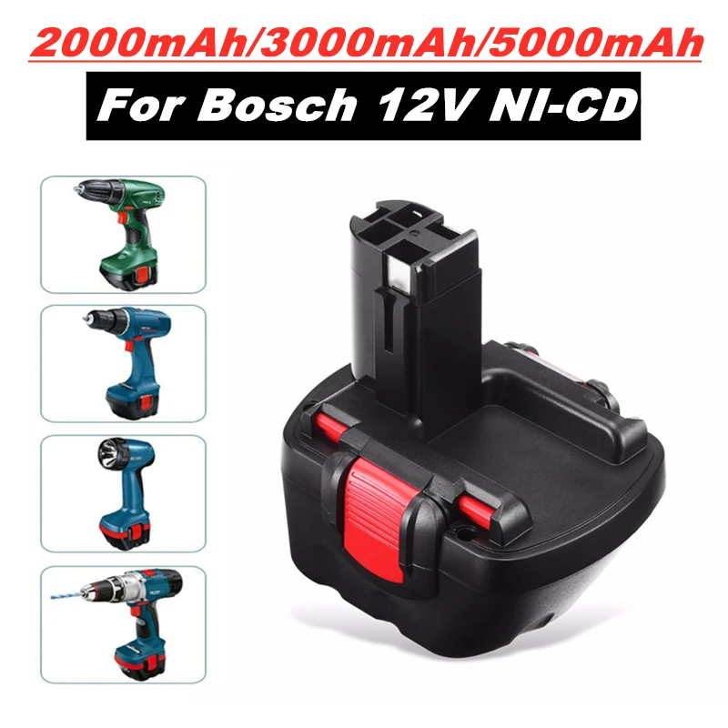 Аккумуляторная батарея для дрели Bosch 12 В 3 0 Ач BAT043 BAT045 BAT046 BAT120 BAT139 Ni-CD GSR12VE-2 PSR12VE-2