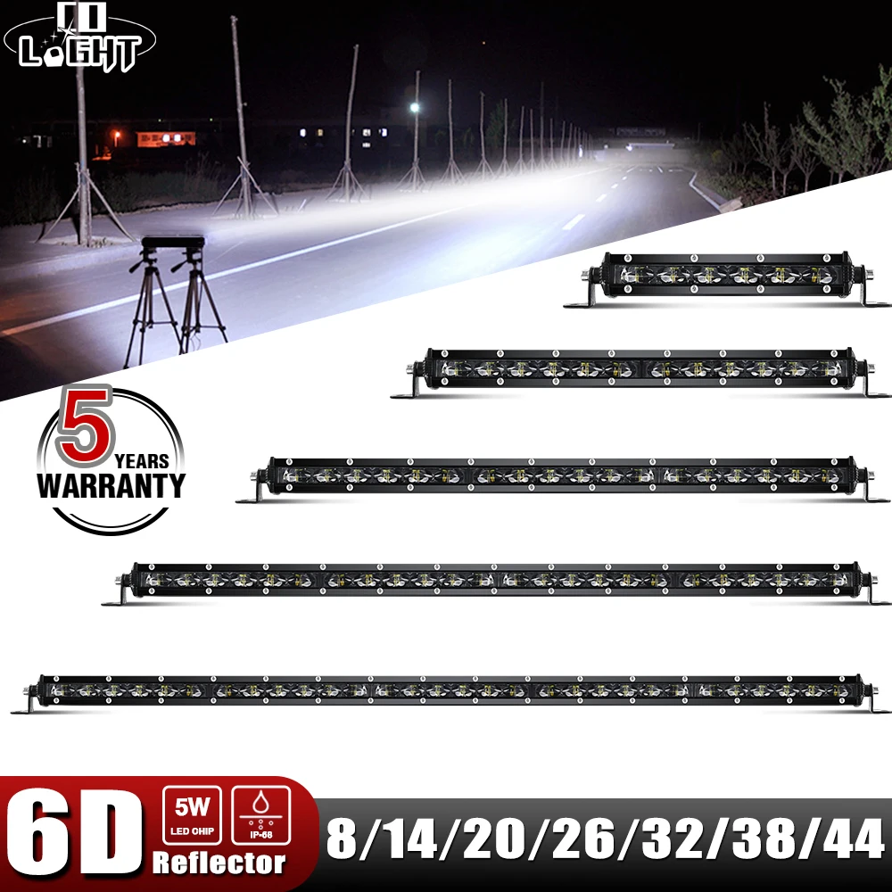 CO светильник 2020 новейший 8 50 дюймов 4x4 Led бар 6D точечный прожектор комбинированный
