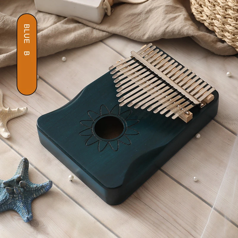 17 клавиш калимба большой палец пианино высокое качество деревянный корпус из