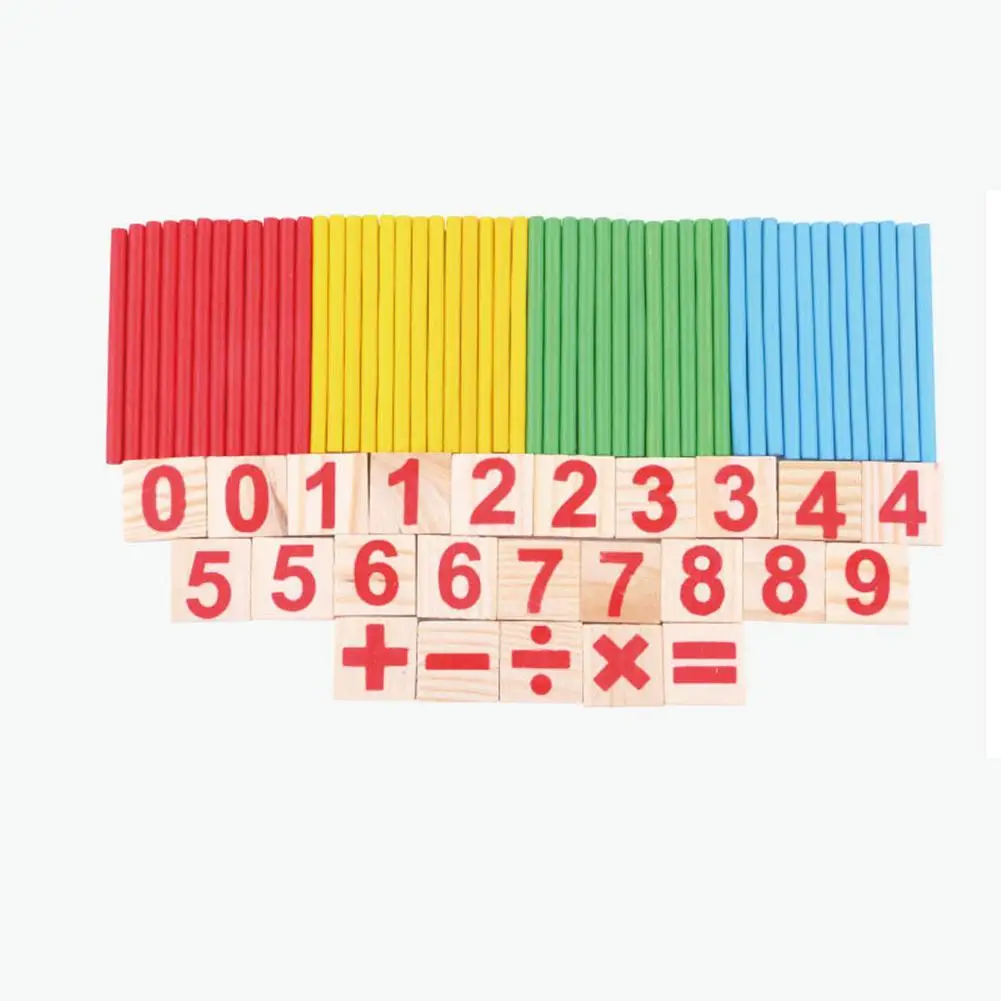 

Baby Learning Counting Sticks Education Wooden Toys Building Intelligence Blocks Mathematical Intelligence Stick Early Learning