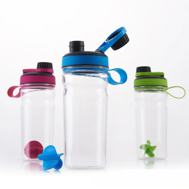 Не содержит Бисфенол А шейкер бутылки сывороточный протеин порошок бутылка для