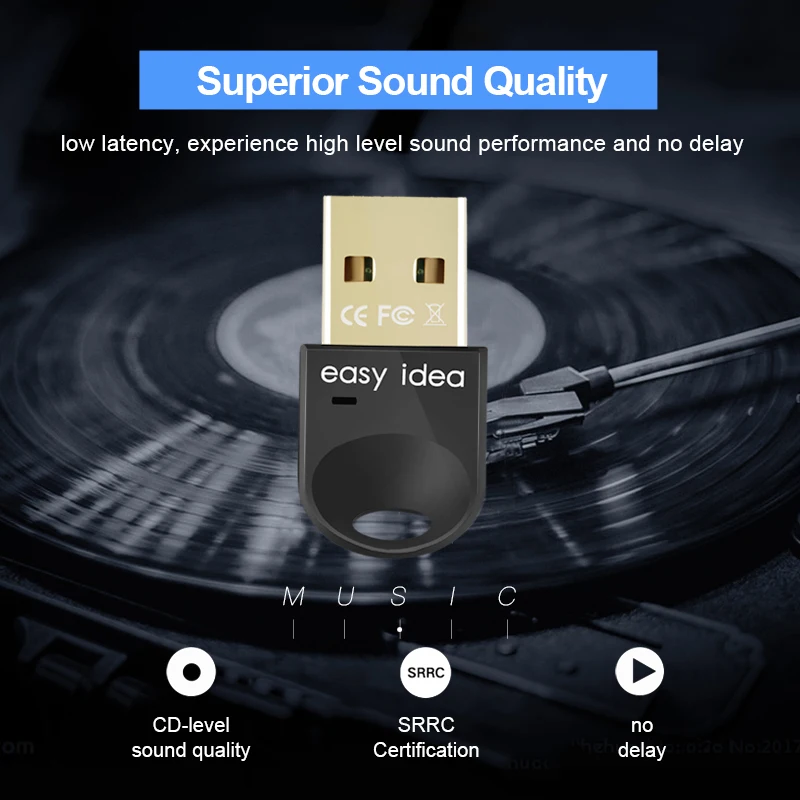 USB Bluetooth адаптер беспроводной Bluetooth ключ для компьютера PC 4,0 Blutooth адаптер микро Bluetooth приемник музыкальный передатчик